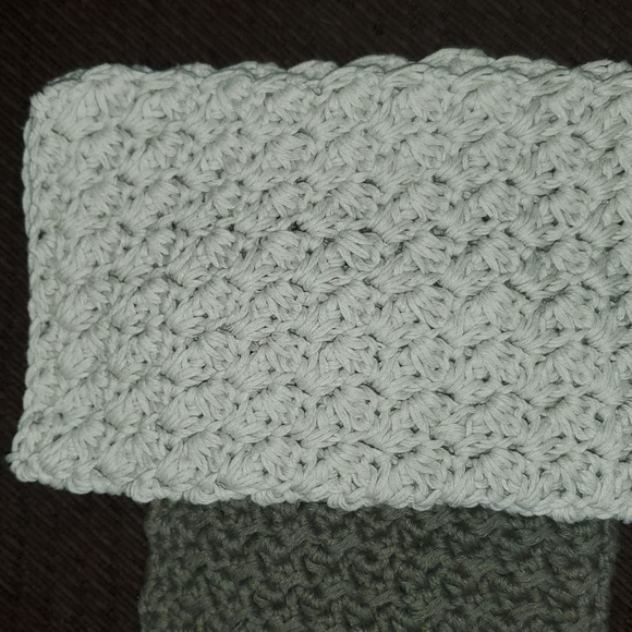 Handmade Crochet Dish Towel and Pot Holder 💯 Cotton - Picture 5 of 7